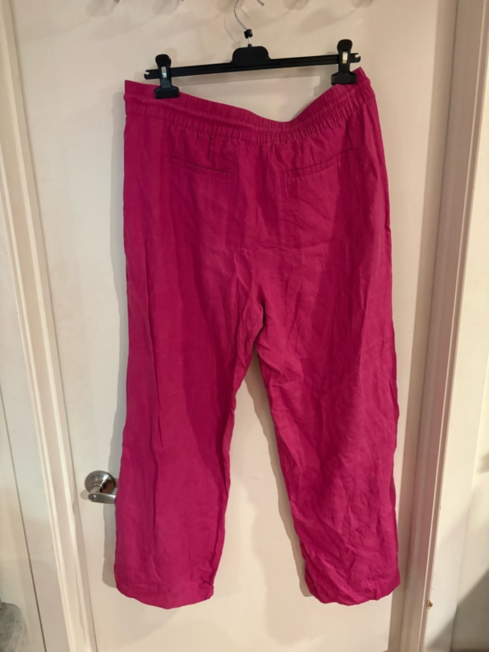 Athleta Drawstring Linen-Blend Pants